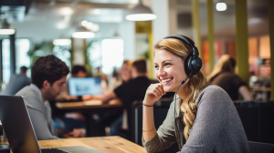 anedadesign_customer_support_seated_at_a_meeting_table_in_a_vib_3fea9e14-e84a-4fbd-8c88-cf44d8ce7e38
